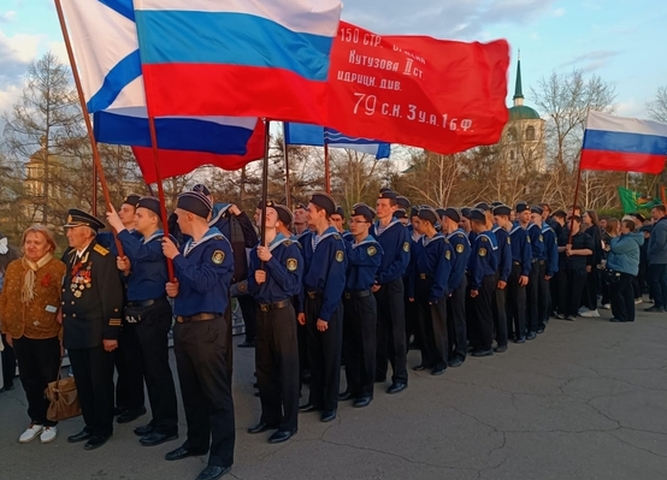 пламя гордости за победу