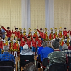 Праздничный концерт в доме престарелых