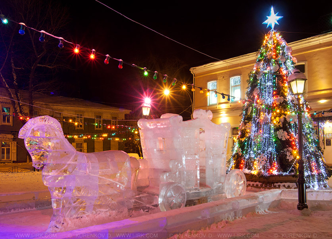 Посещение Новогодних ёлок г.Иркутска